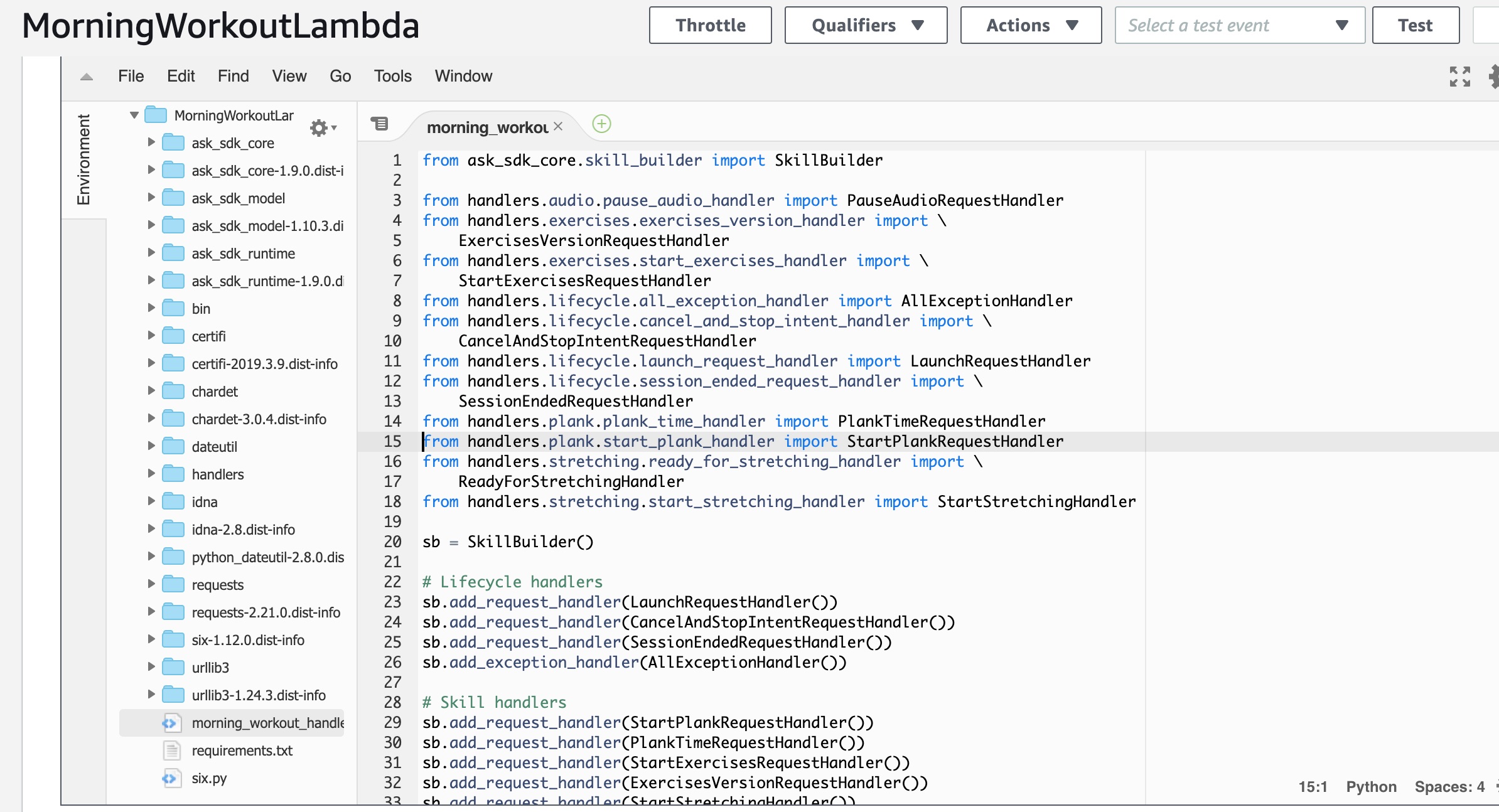 lambda content